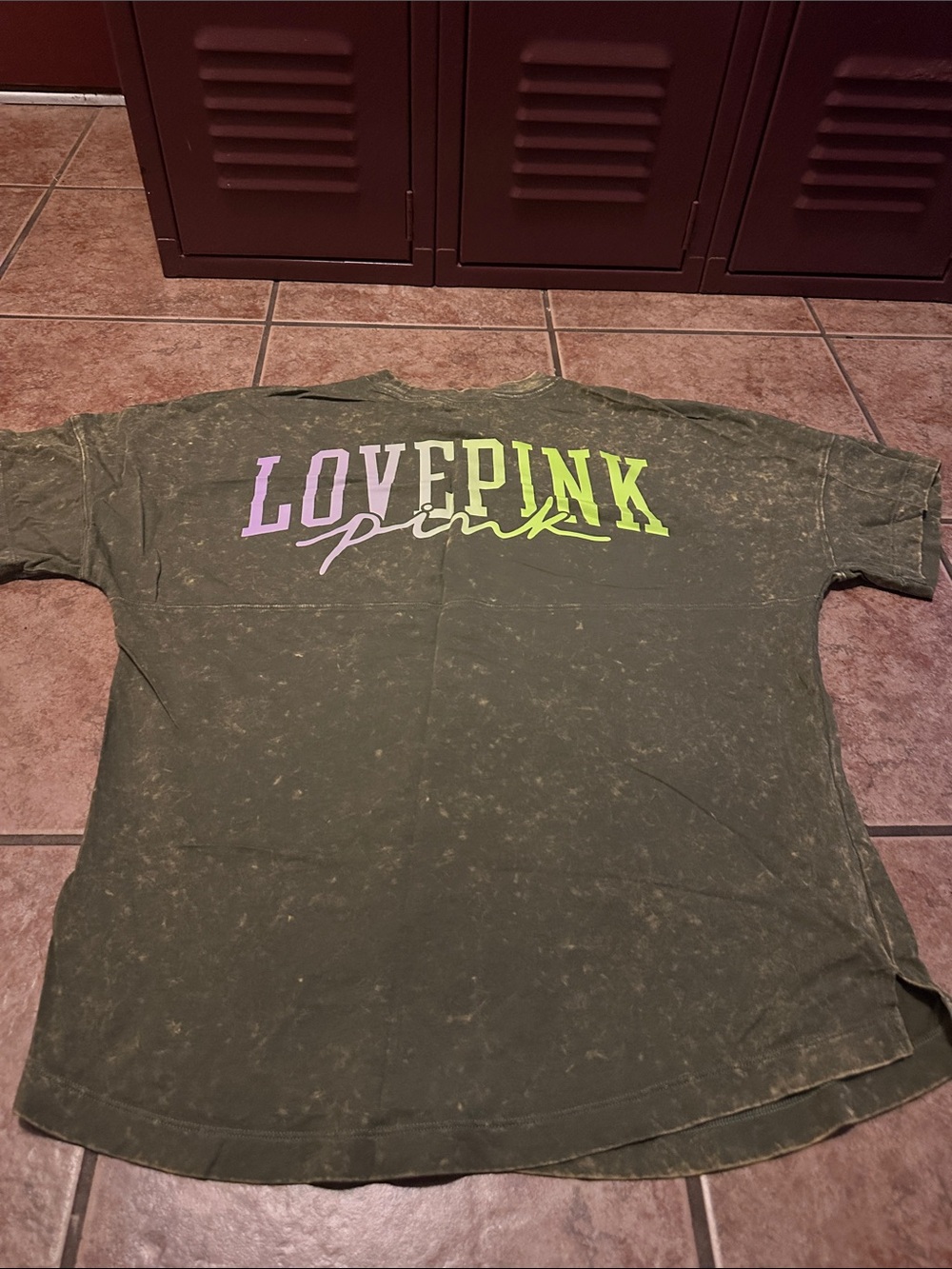 VS Pink Oversized T-Shirt Size Small